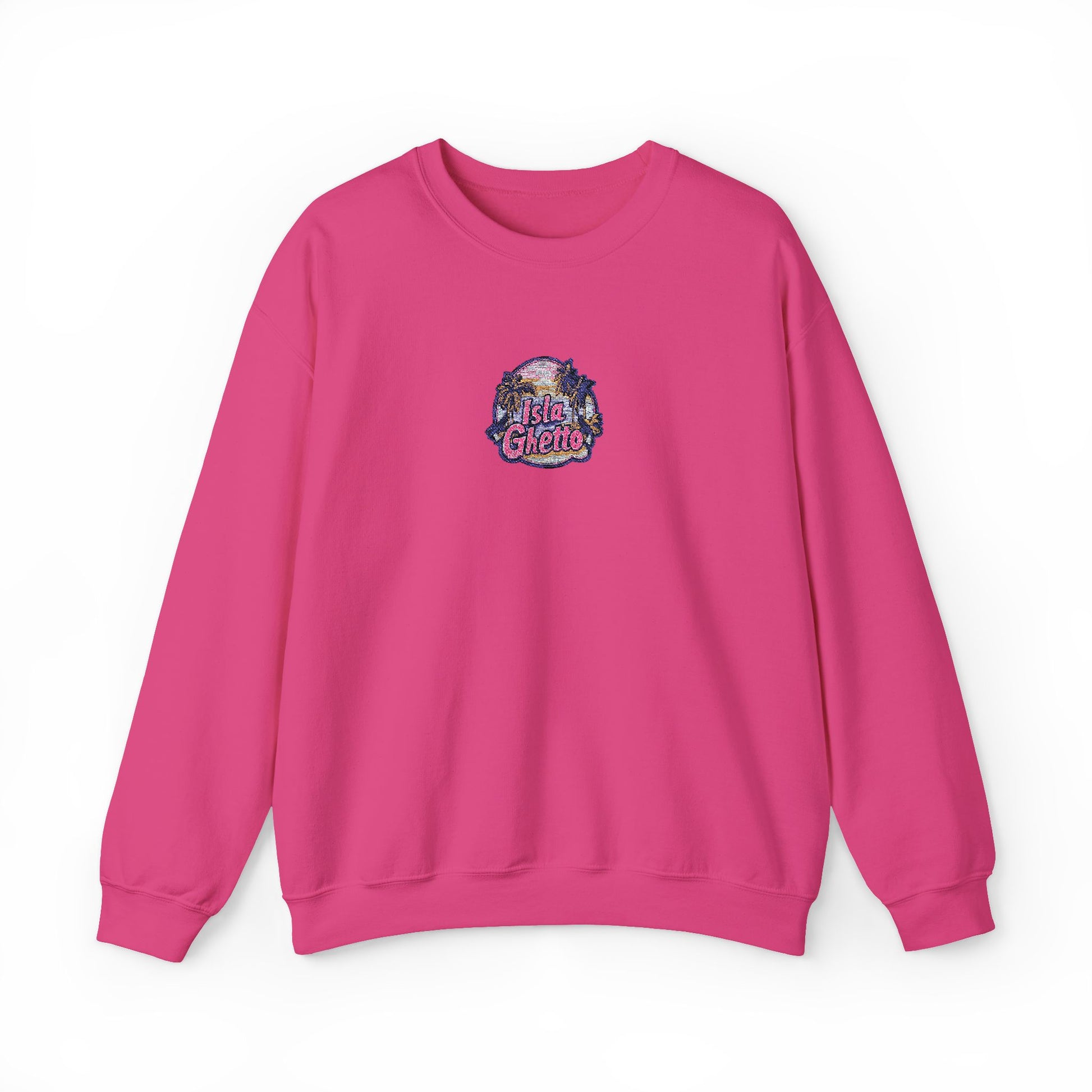 Isla Ghetto - Embroidered Crewneck Sweatshirt