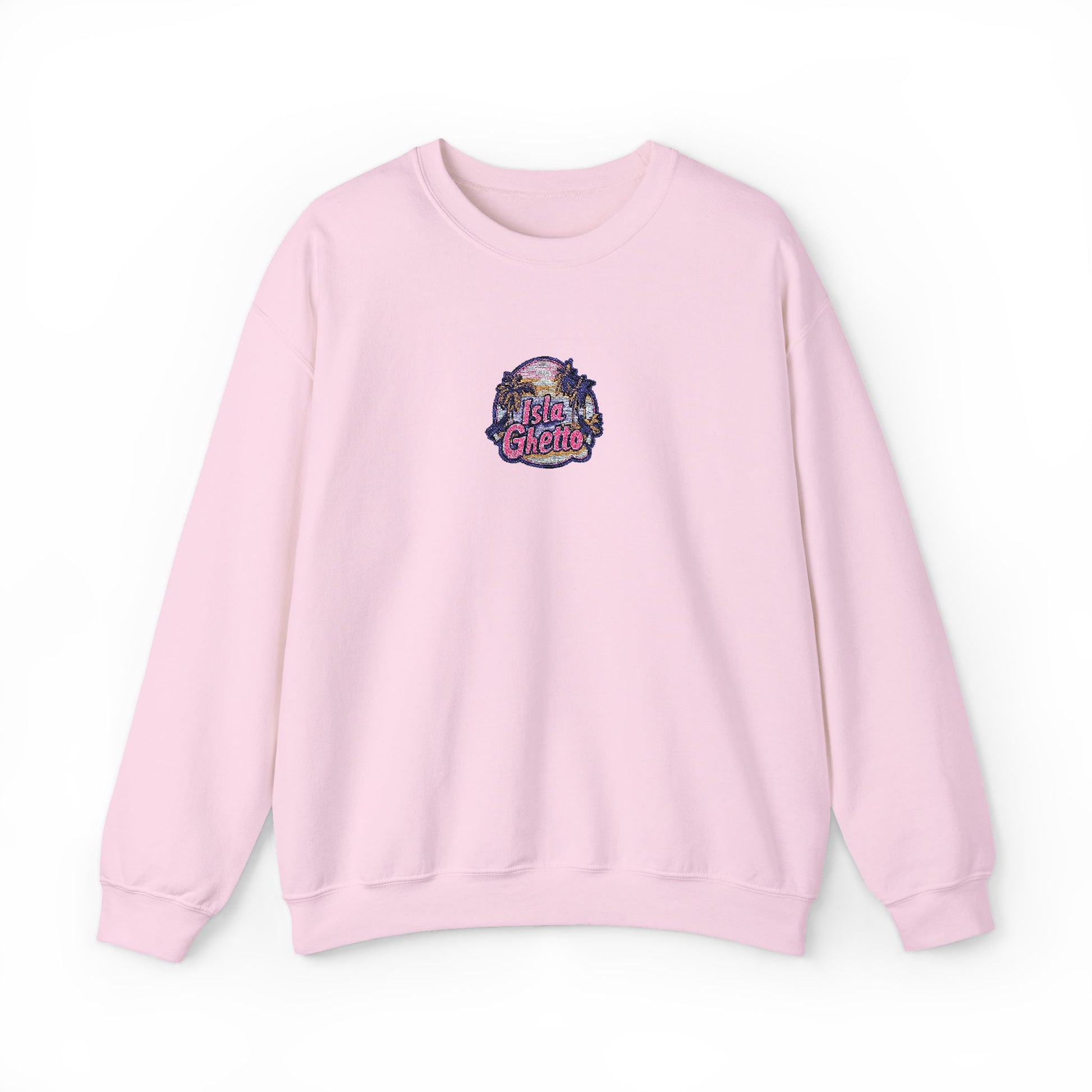 Isla Ghetto - Embroidered Crewneck Sweatshirt