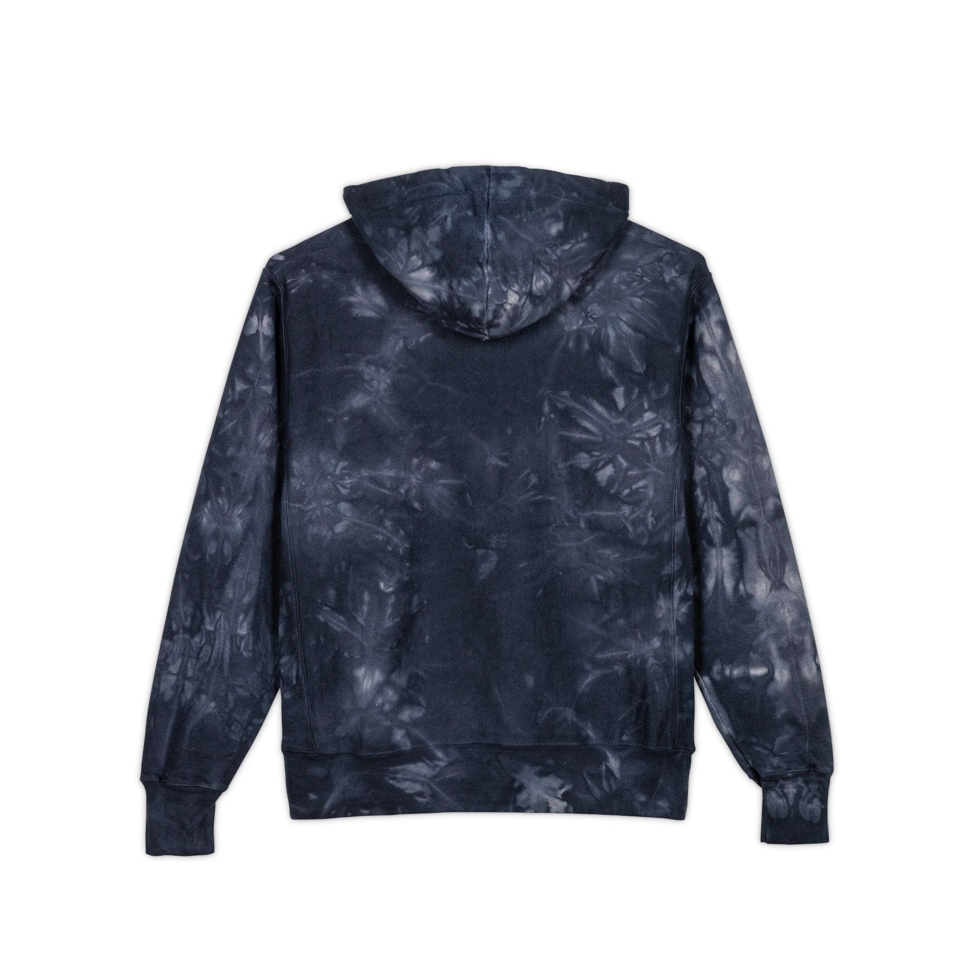 Embroidered MUERTEALEGO Tie-Dye Hoodie