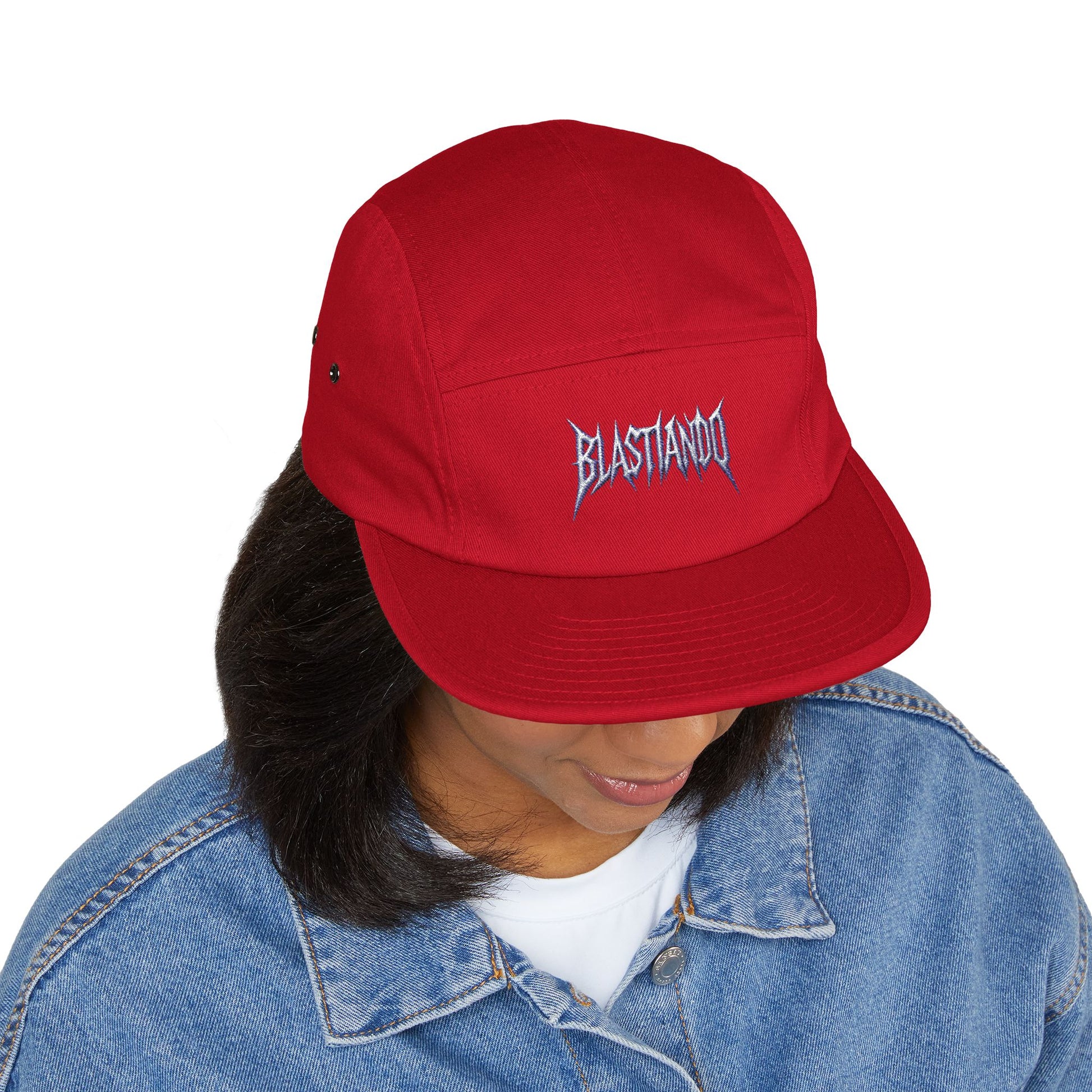 "BLASTIANDO" Embroidered 5 Panel Cap