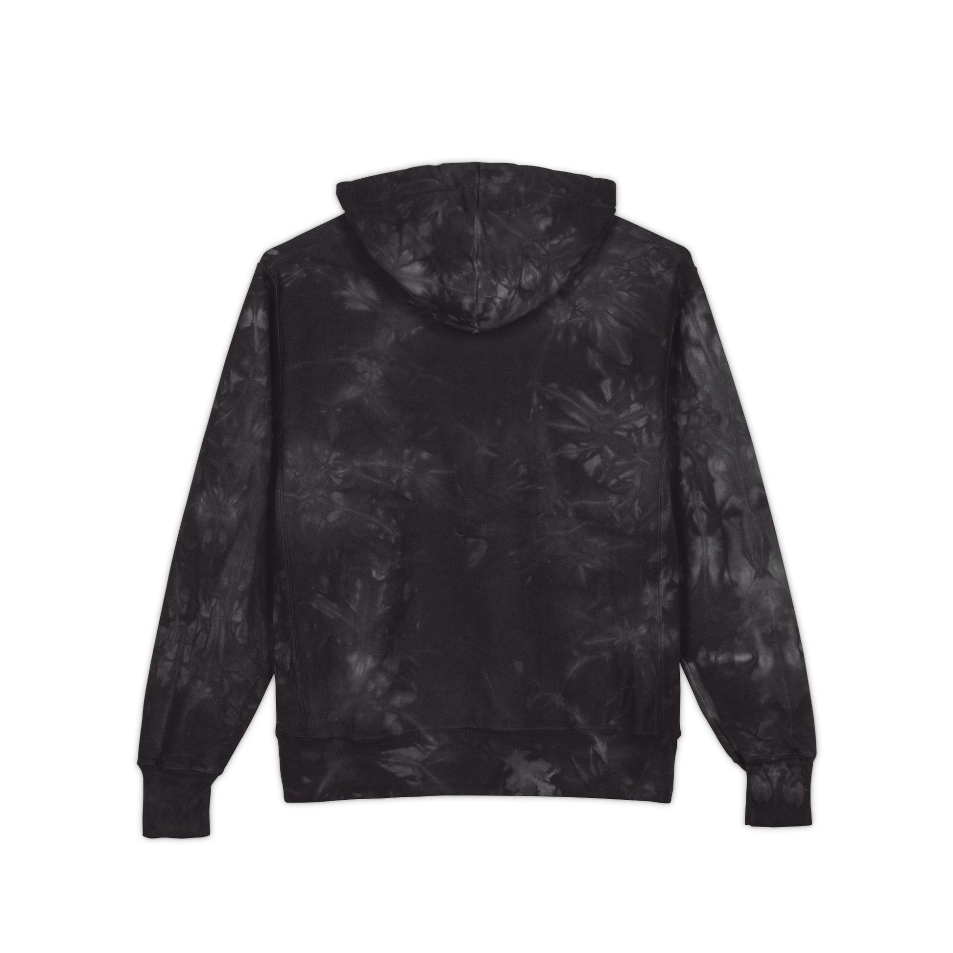 Embroidered MUERTEALEGO Tie-Dye Hoodie
