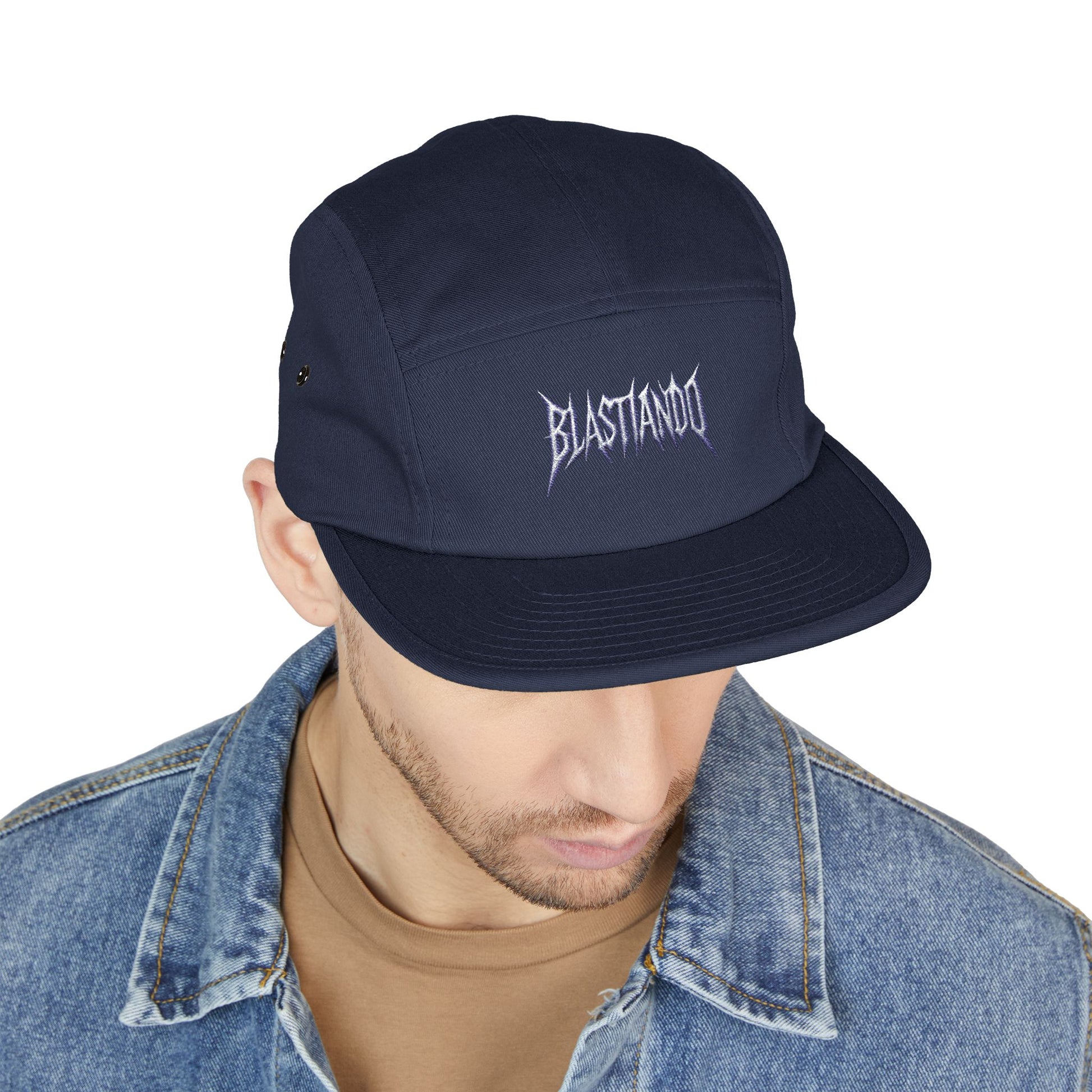 "BLASTIANDO" Embroidered 5 Panel Cap