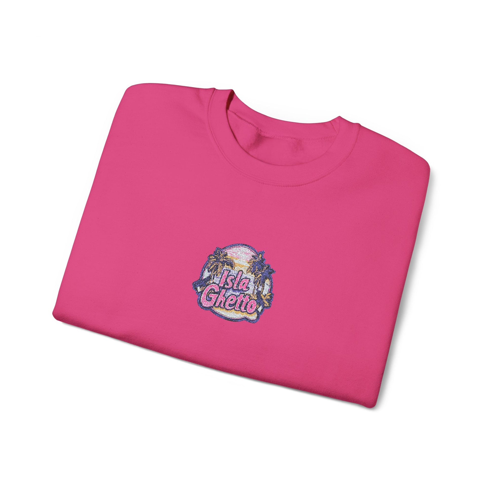 Isla Ghetto - Embroidered Crewneck Sweatshirt