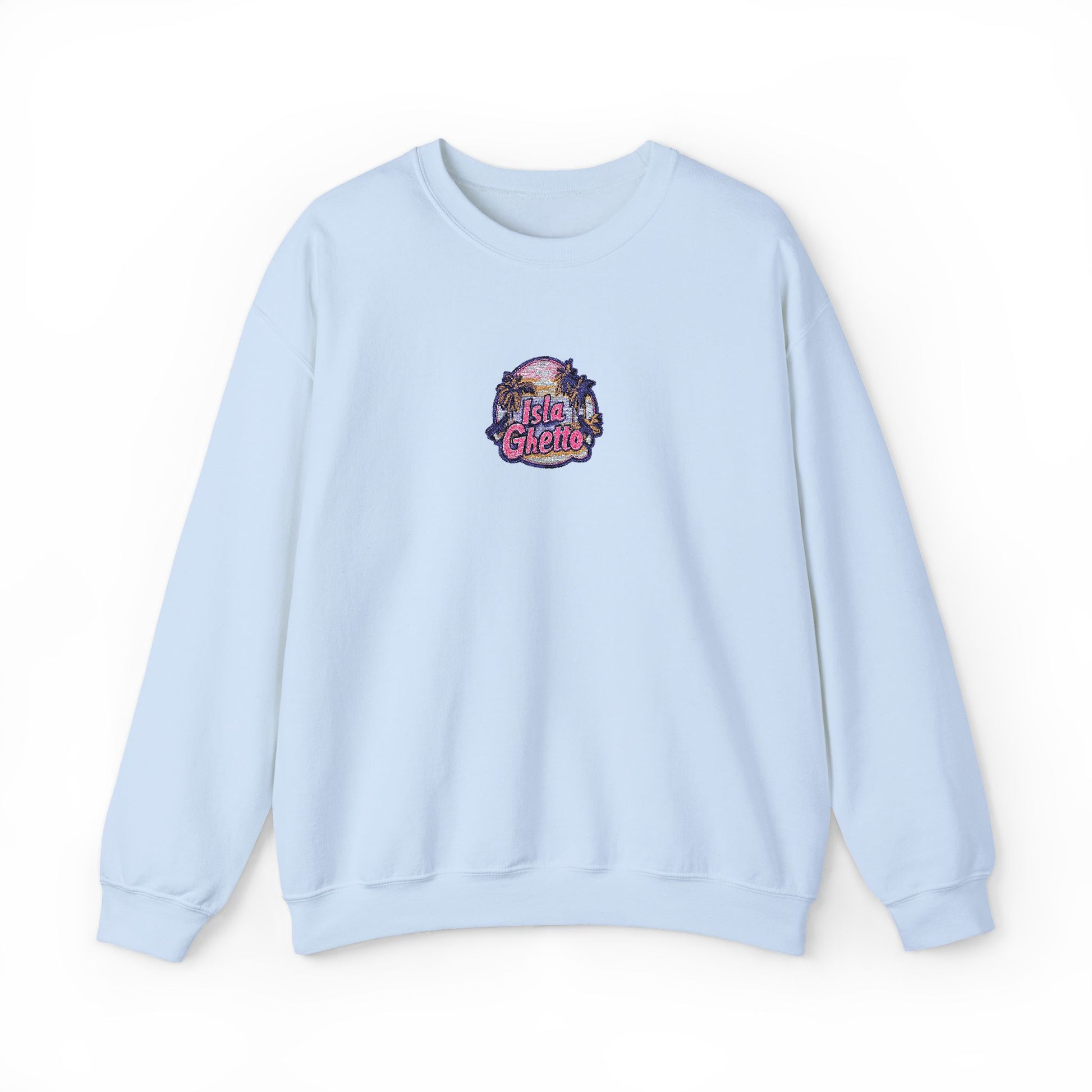 Isla Ghetto - Embroidered Crewneck Sweatshirt