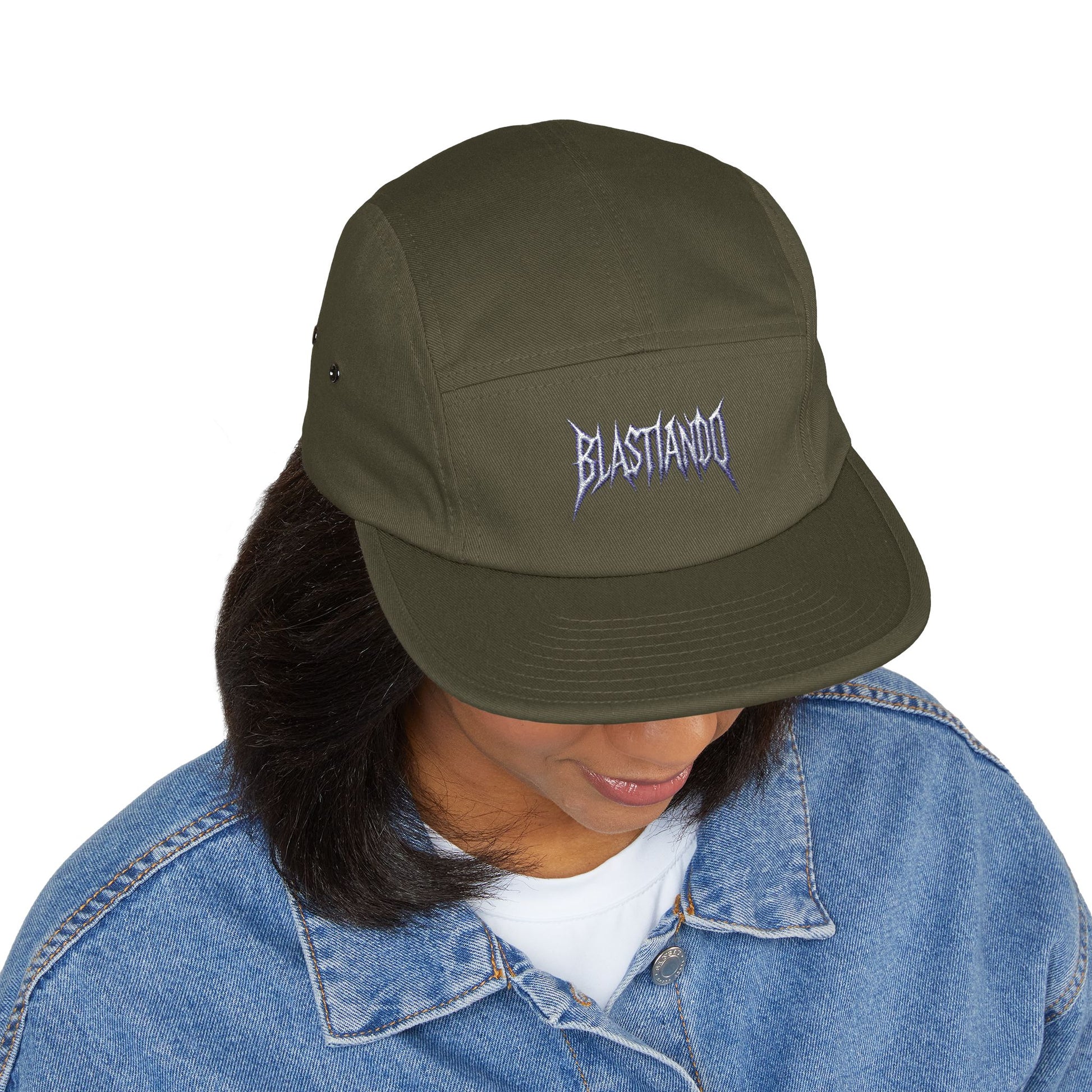 "BLASTIANDO" Embroidered 5 Panel Cap