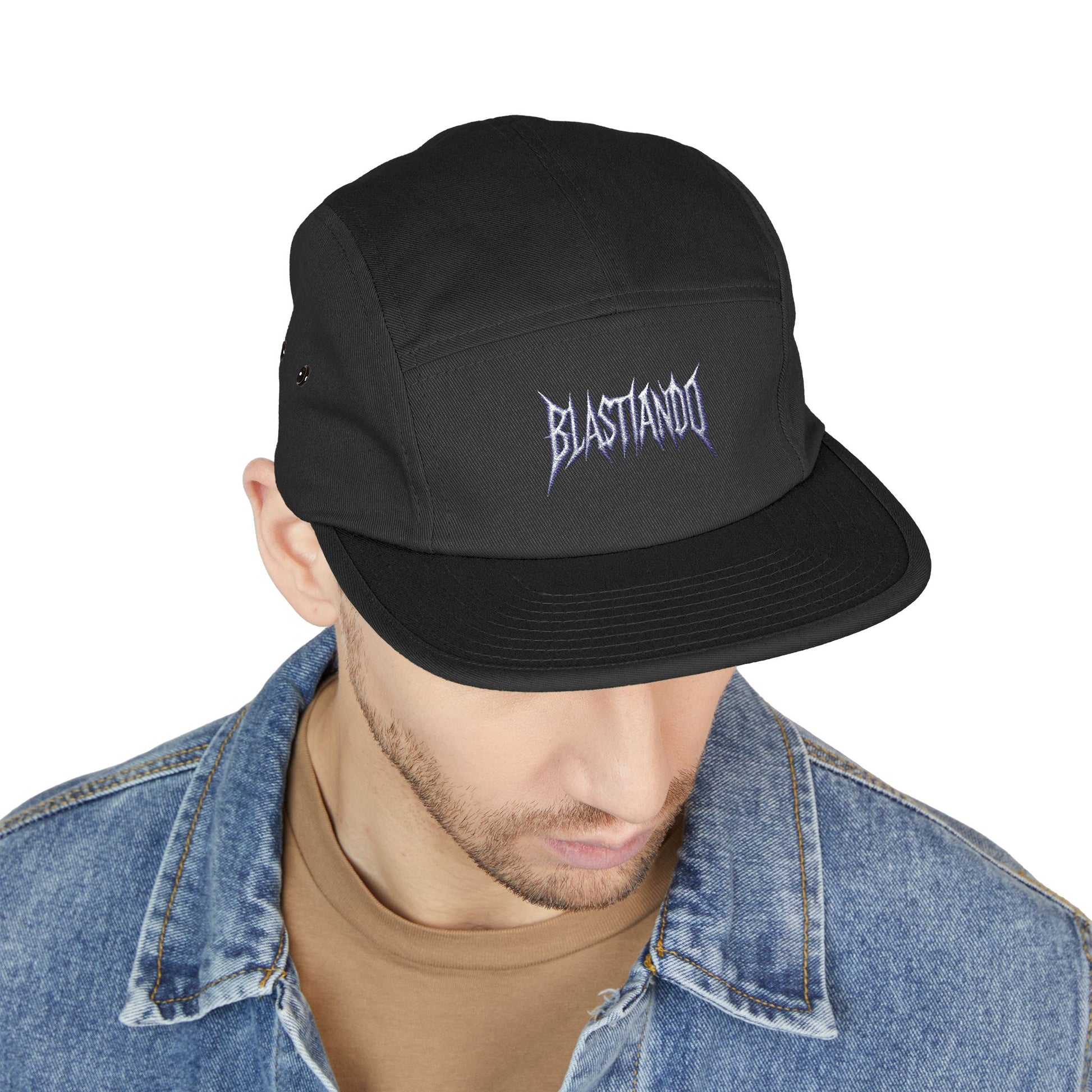 "BLASTIANDO" Embroidered 5 Panel Cap