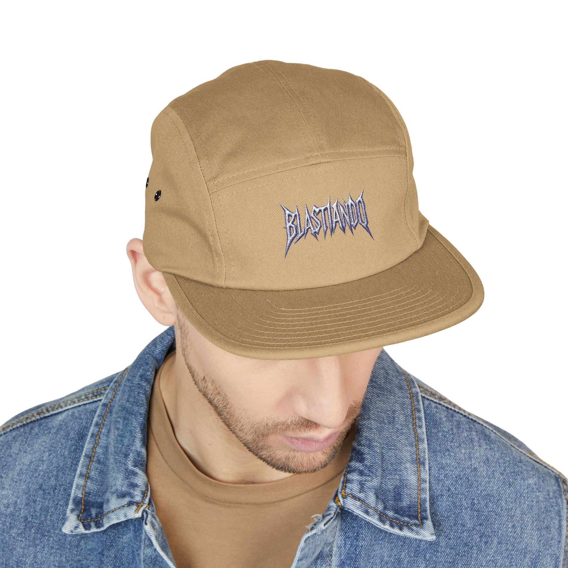 "BLASTIANDO" Embroidered 5 Panel Cap