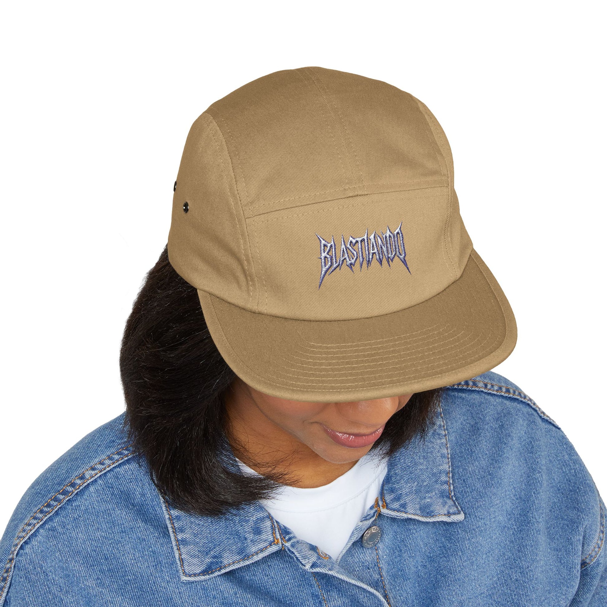 "BLASTIANDO" Embroidered 5 Panel Cap