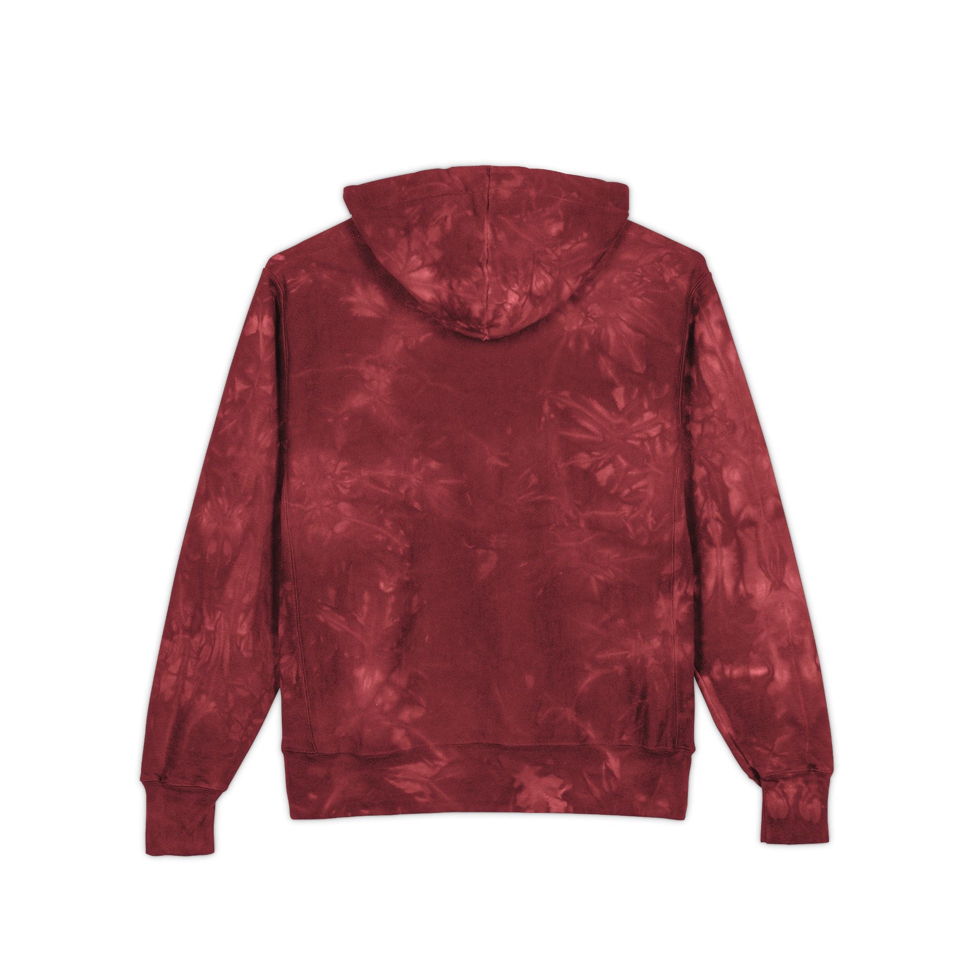 Embroidered MUERTEALEGO Tie-Dye Hoodie