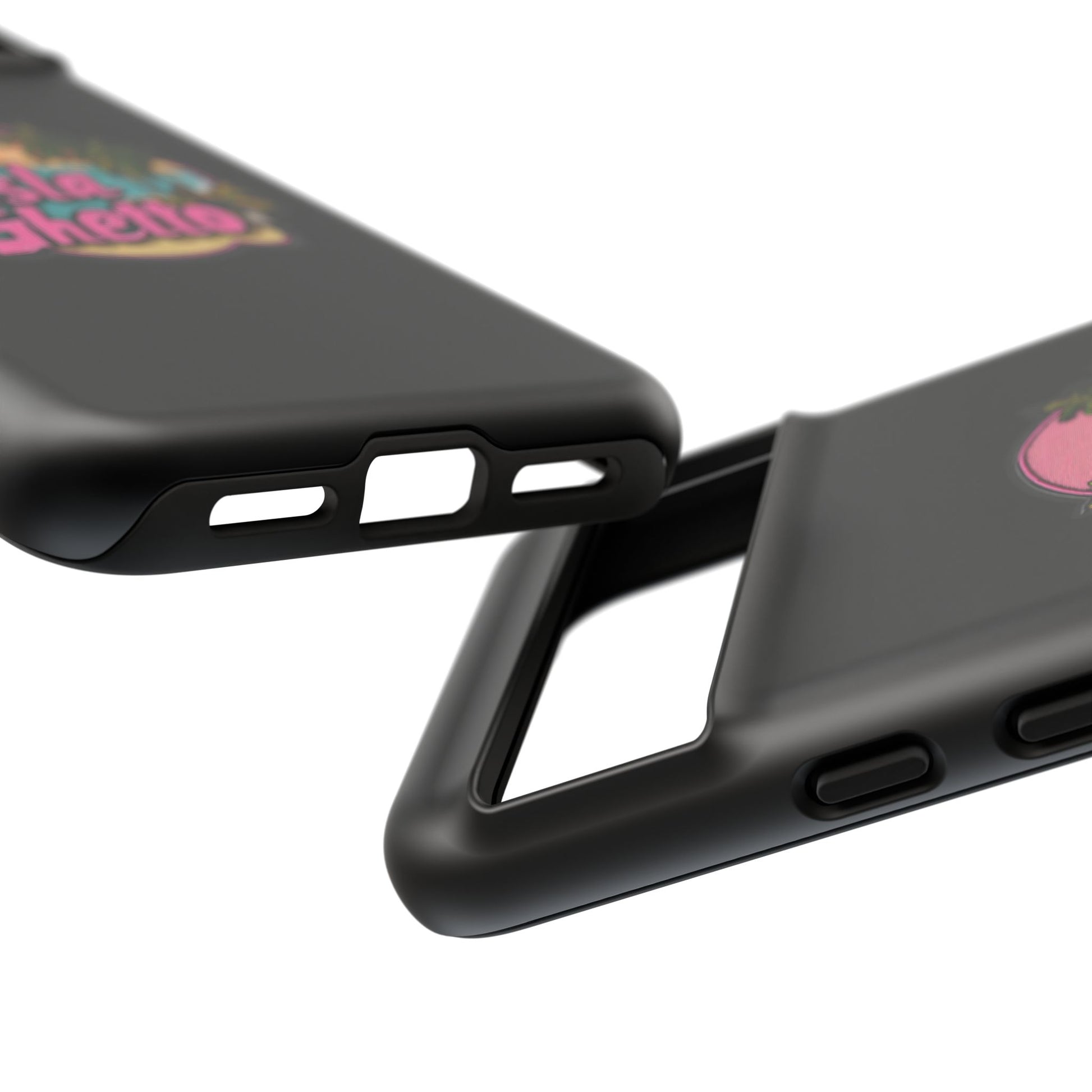 Tough Cases - Isla Ghetto Phone Case, Tropical Vibe, Fun Gift for Beach Lovers, Summer Accessory, Trendy Tech Gear
