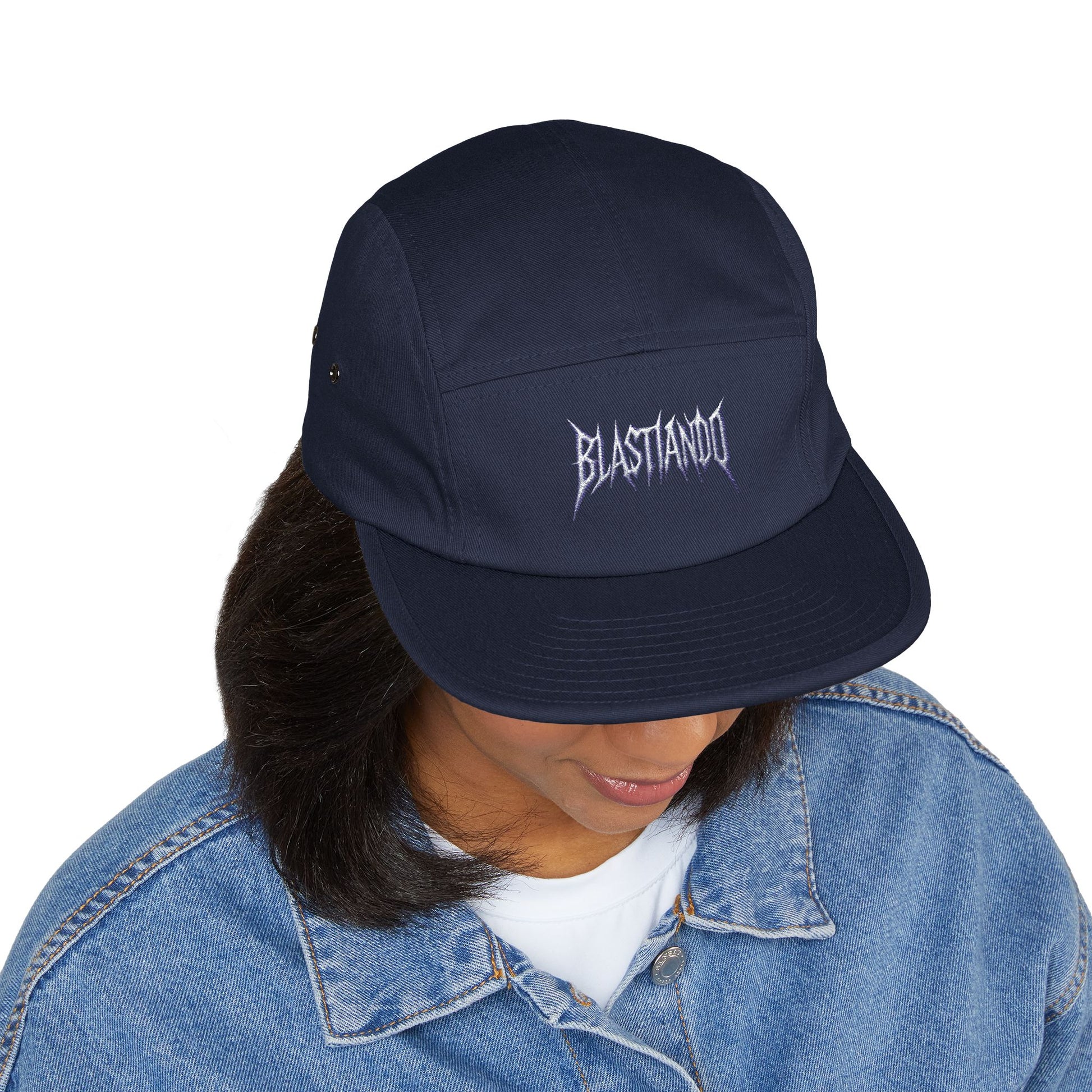 "BLASTIANDO" Embroidered 5 Panel Cap