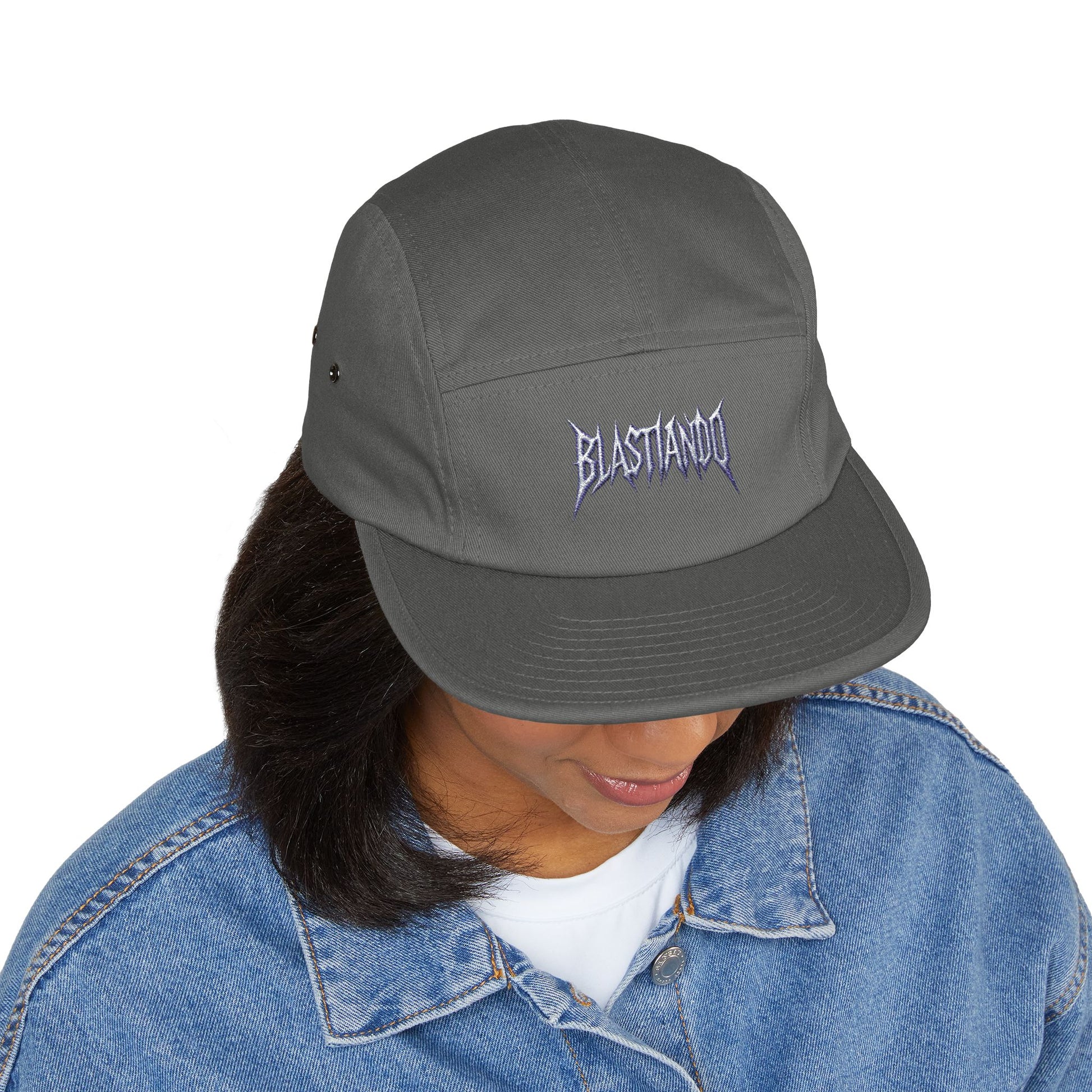 "BLASTIANDO" Embroidered 5 Panel Cap