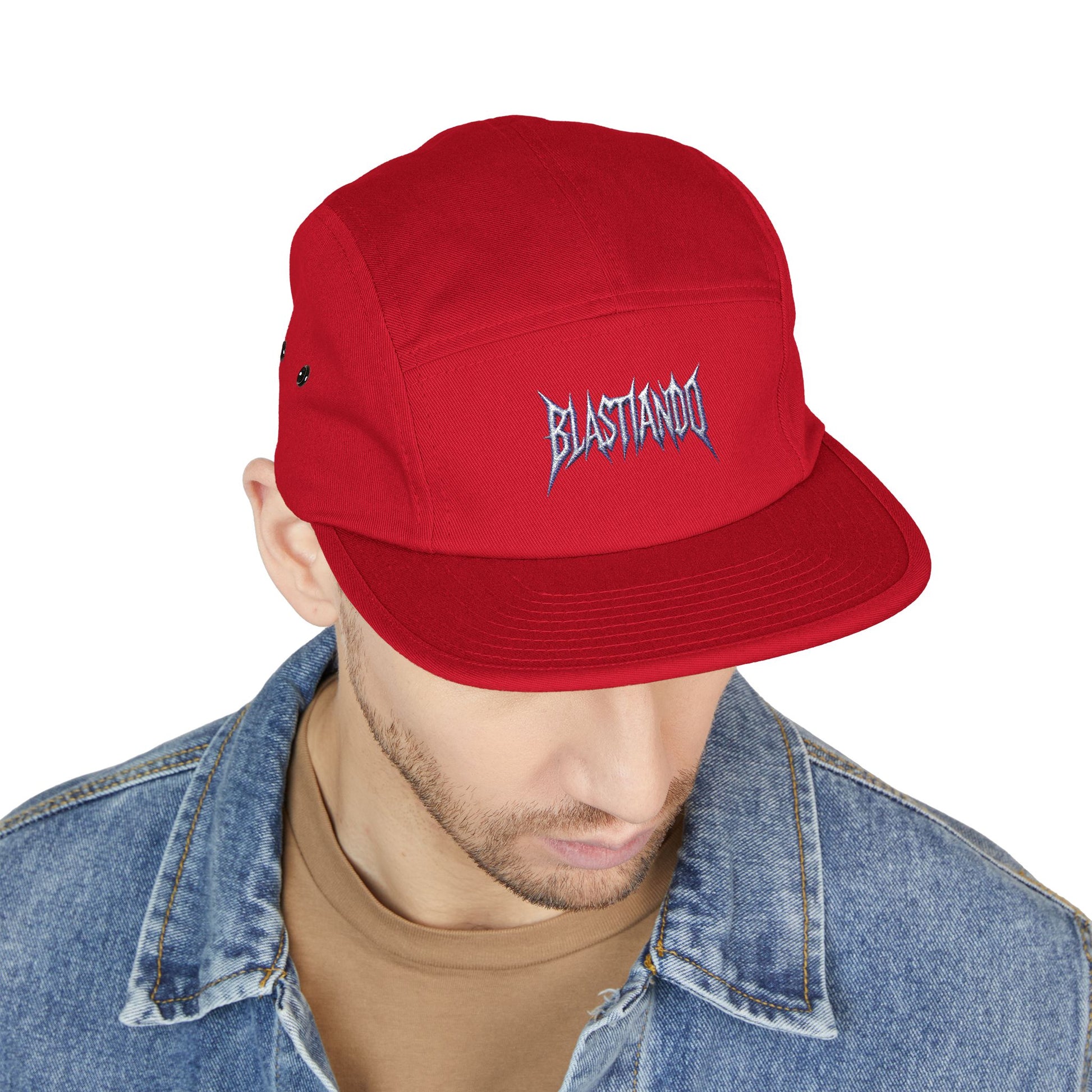 "BLASTIANDO" Embroidered 5 Panel Cap
